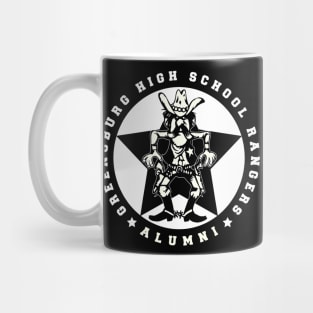 Greensburg Rangers Alumni - white logo Mug